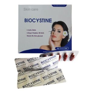 viên uống biocystine giúp đẹp da, tóc mượt,giảm nguy cơ khô, gãy và rụng tóc bán tại thái bình